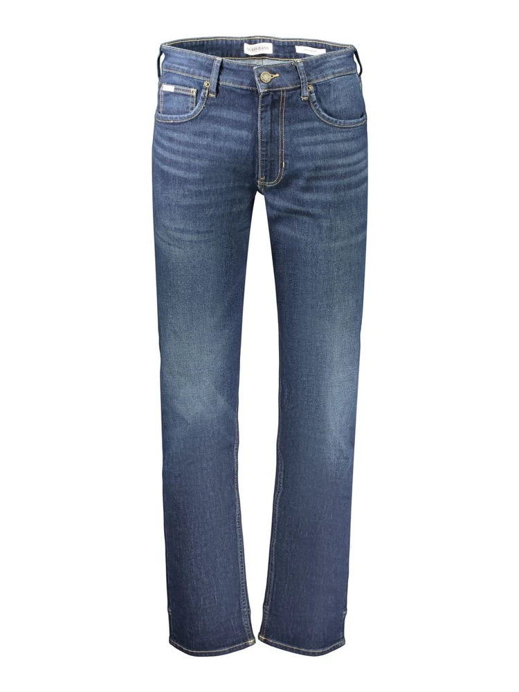 Blue Cotton Men's Jean