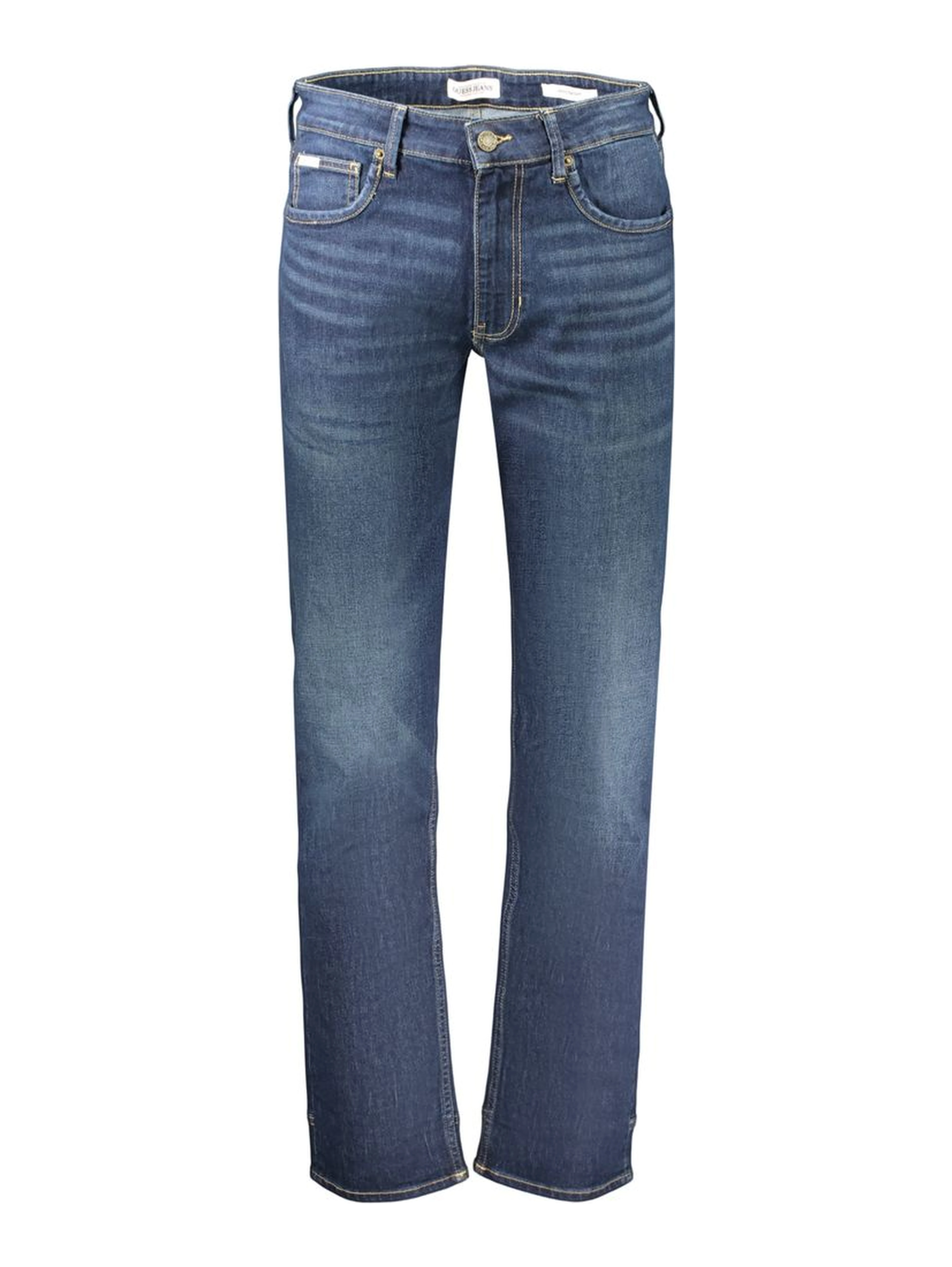 Blue Cotton Men's Jean