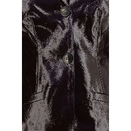 Bordeaux Polyethylene Full-Length Jacket