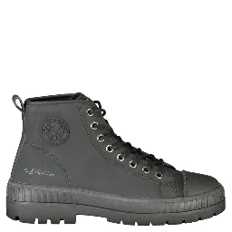 Black Polyurethane Women's Boot