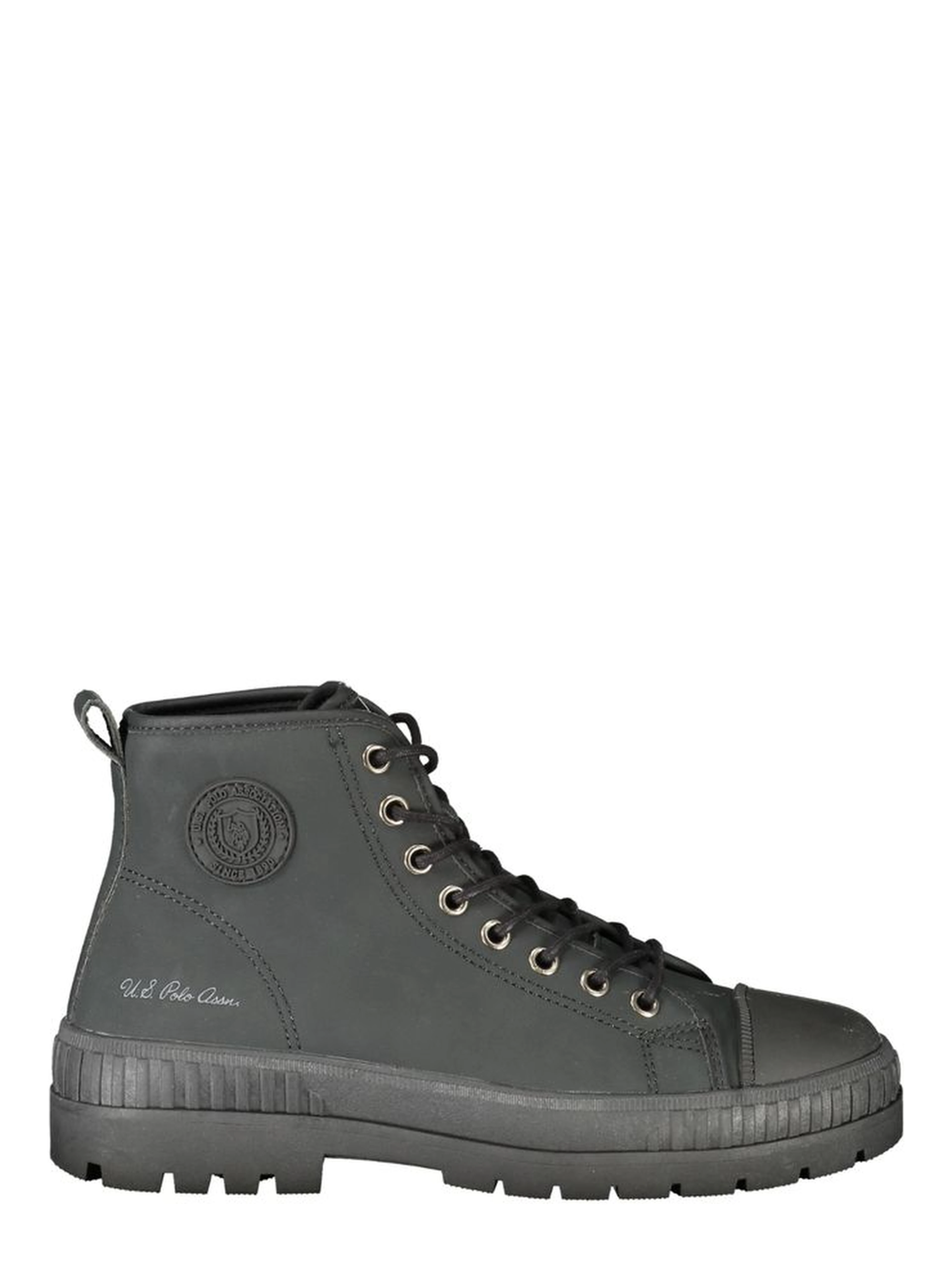 Black Polyurethane Women's Boot