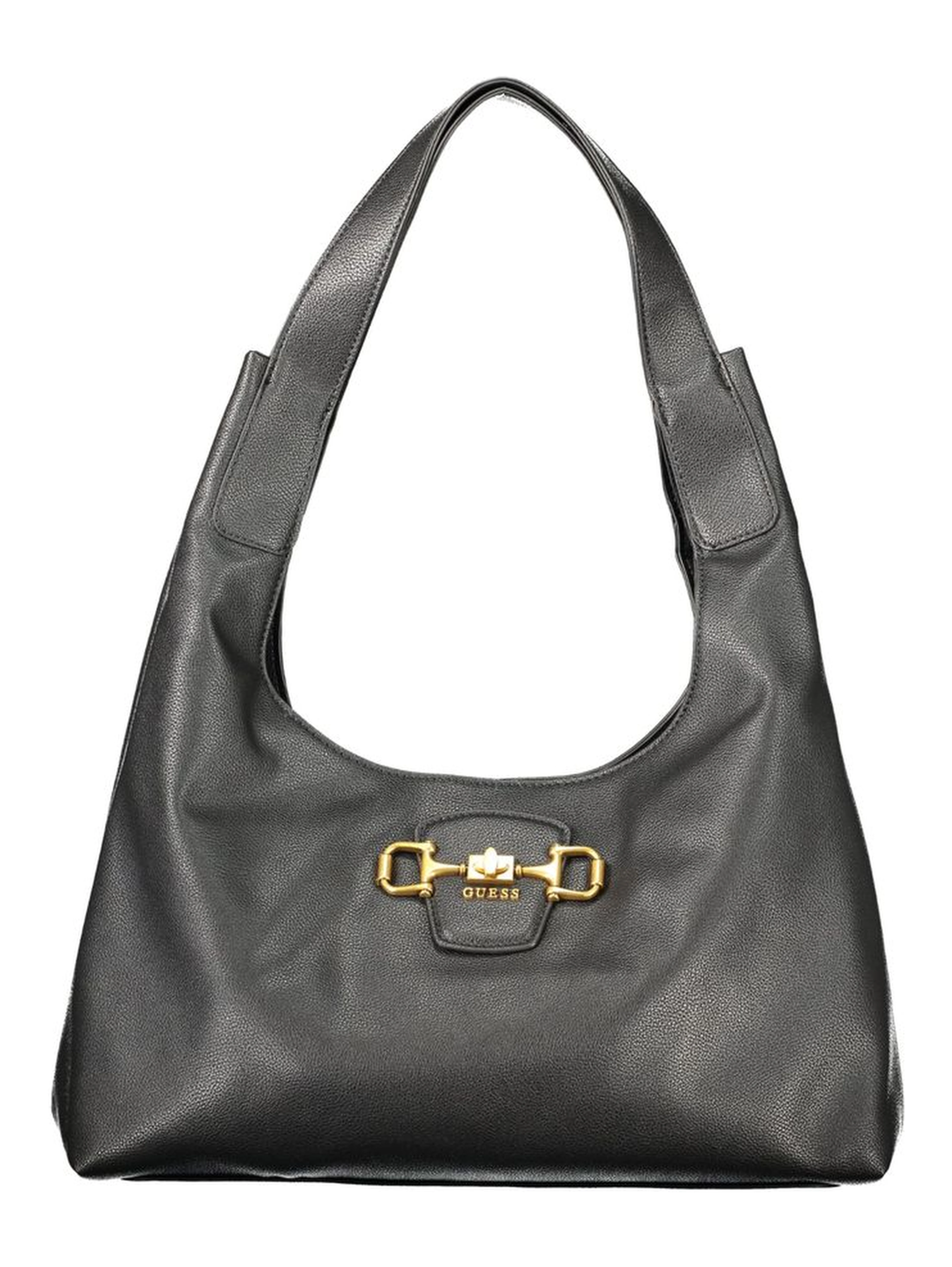 Black Polyurethane Women's Bag