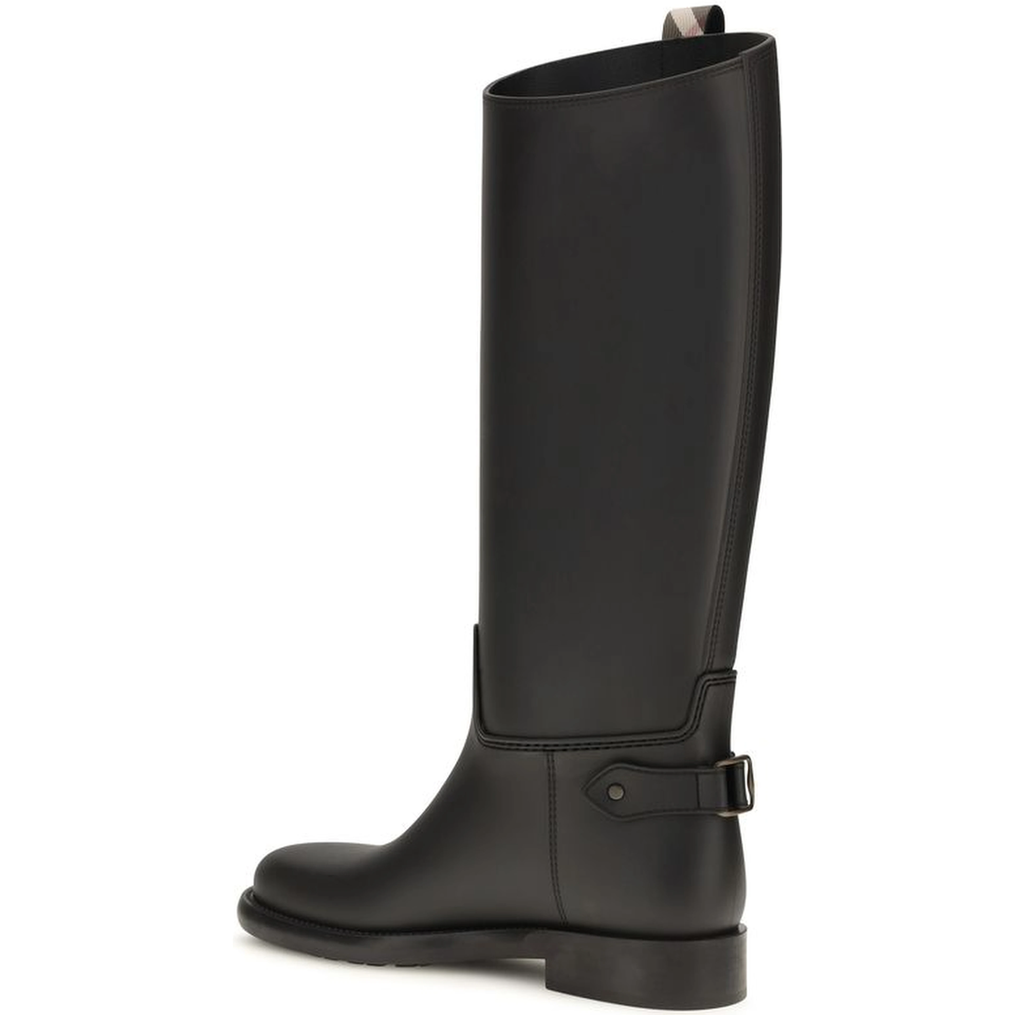 Black Polyurethane Rain Boots