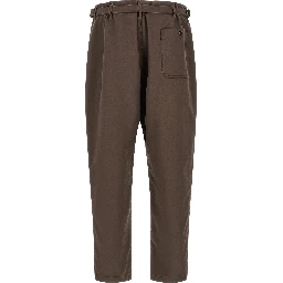 Brown Cotton Pants