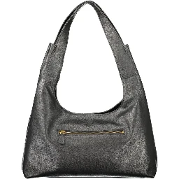 Black Polyurethane Women's Bag