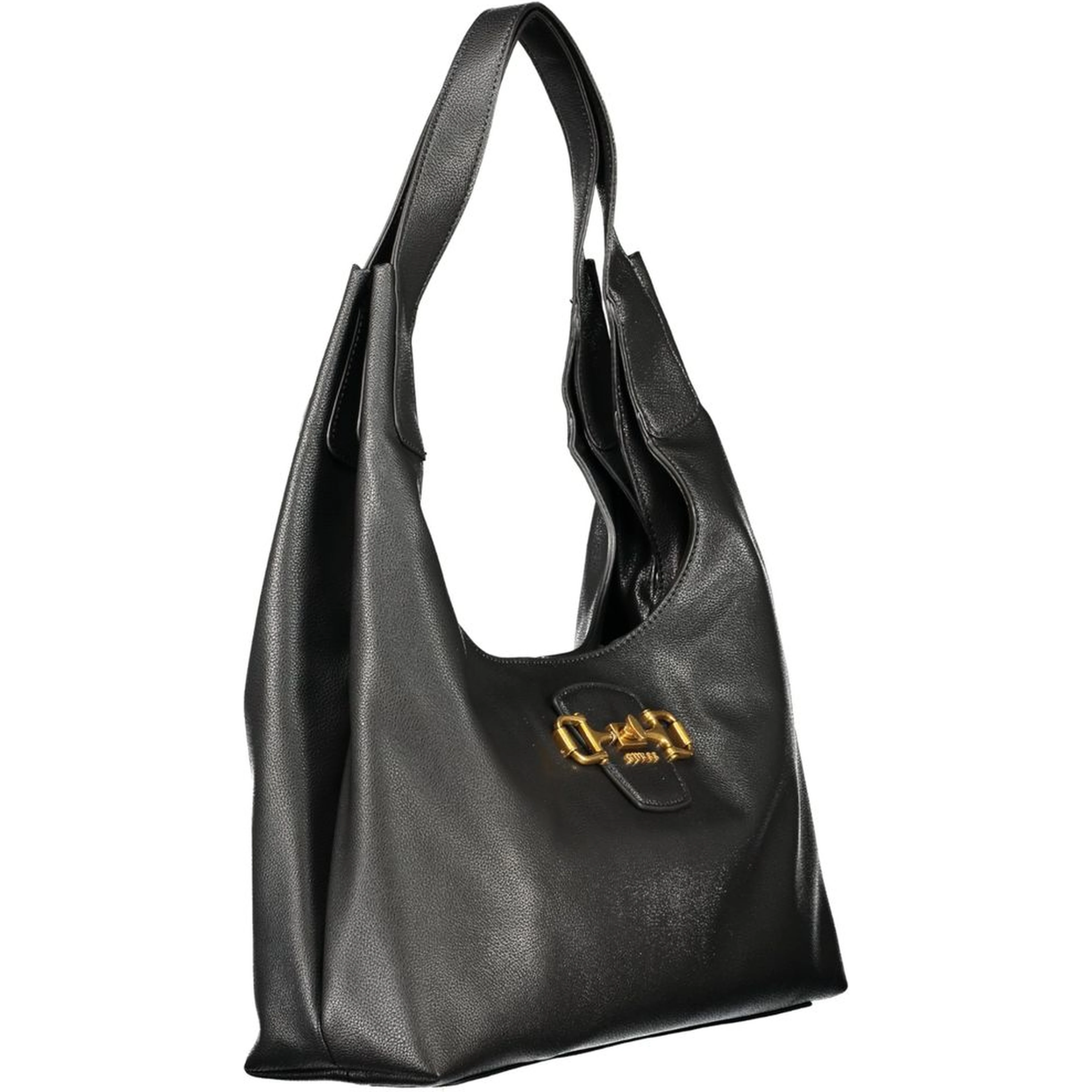 Black Polyurethane Women's Bag