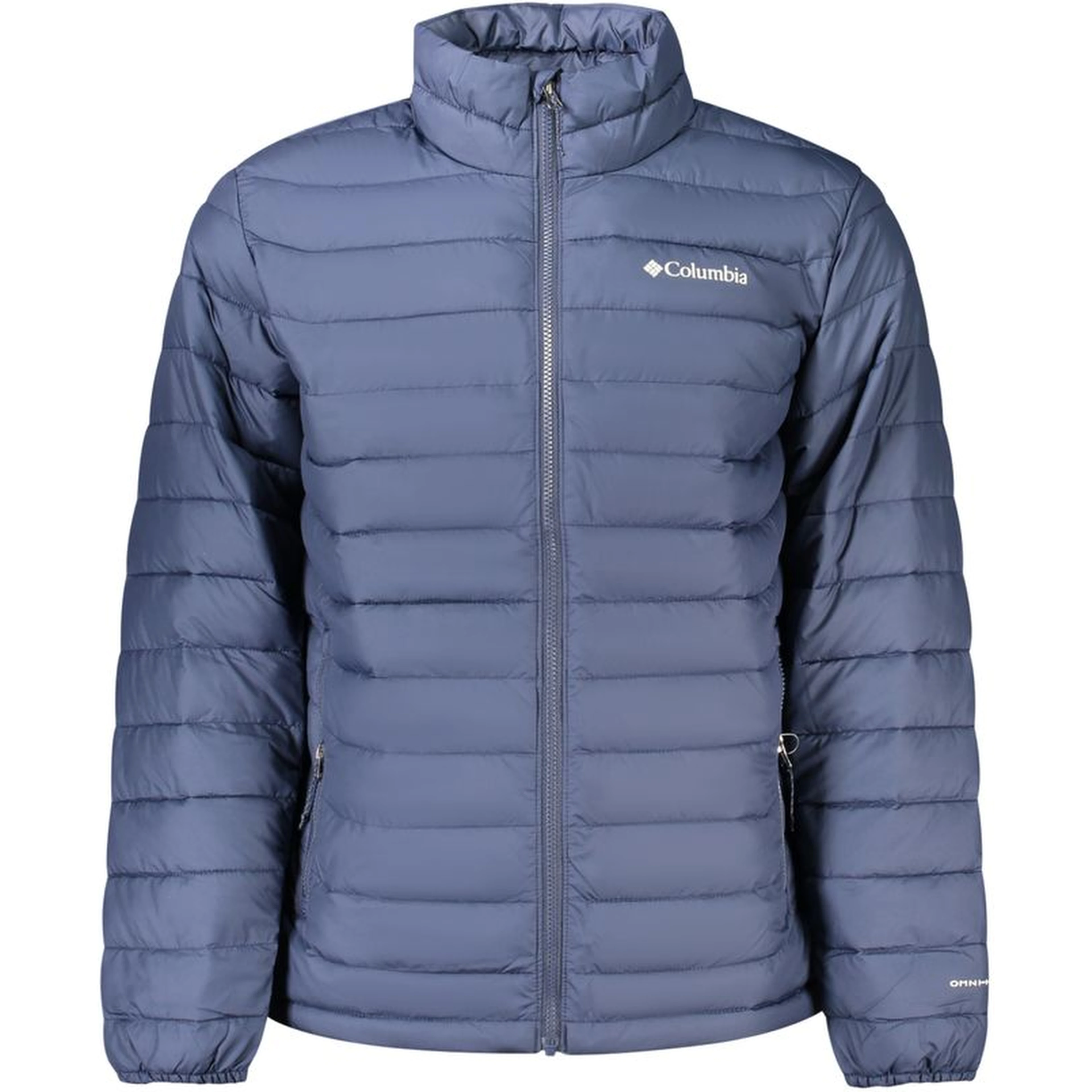Blue Polyester Men's Jacket