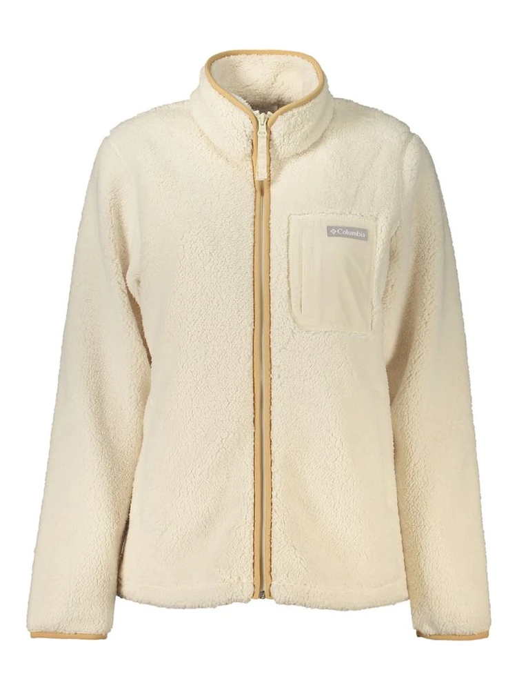 White Polyester Women's Sweatshirt