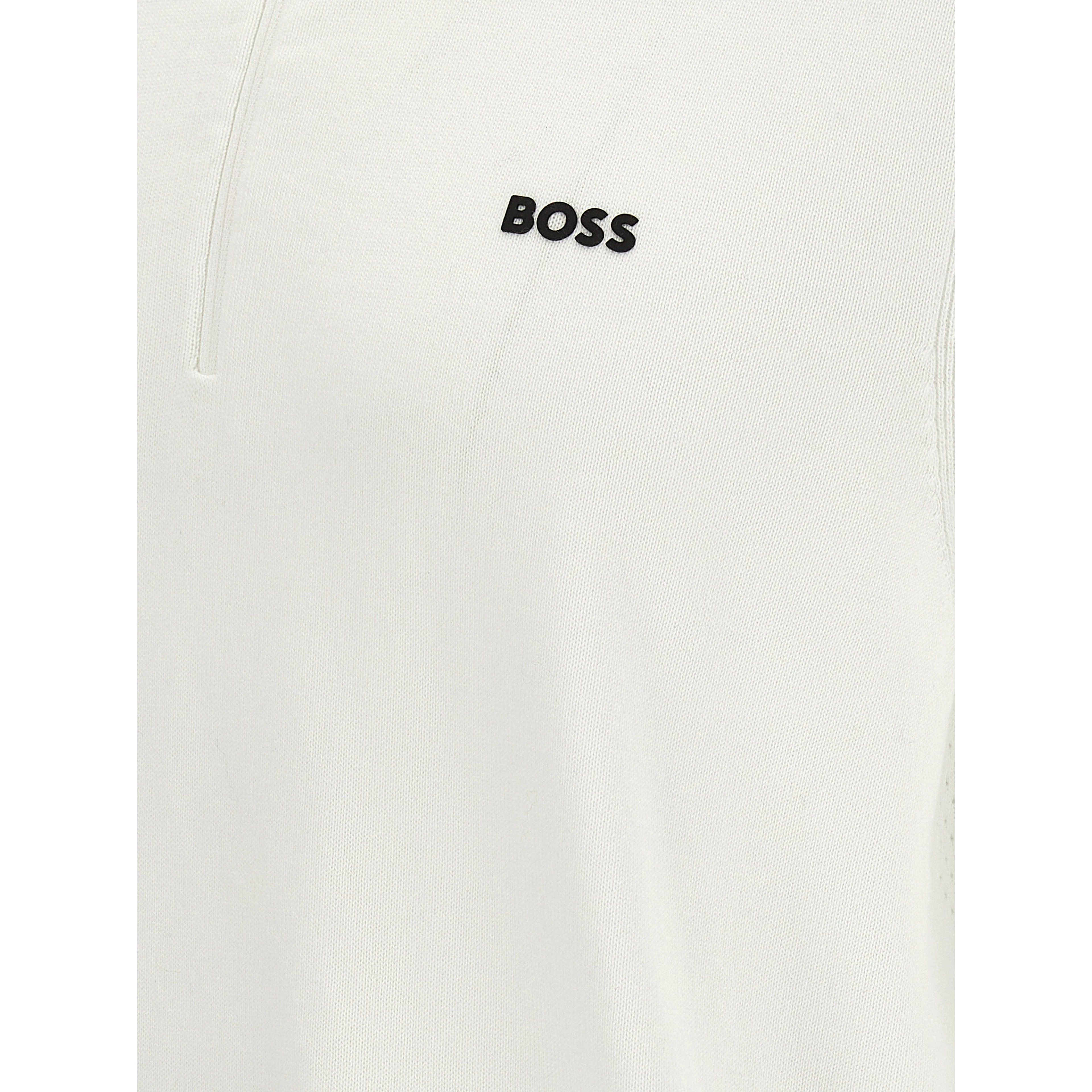 White Cotton Polo Shirt