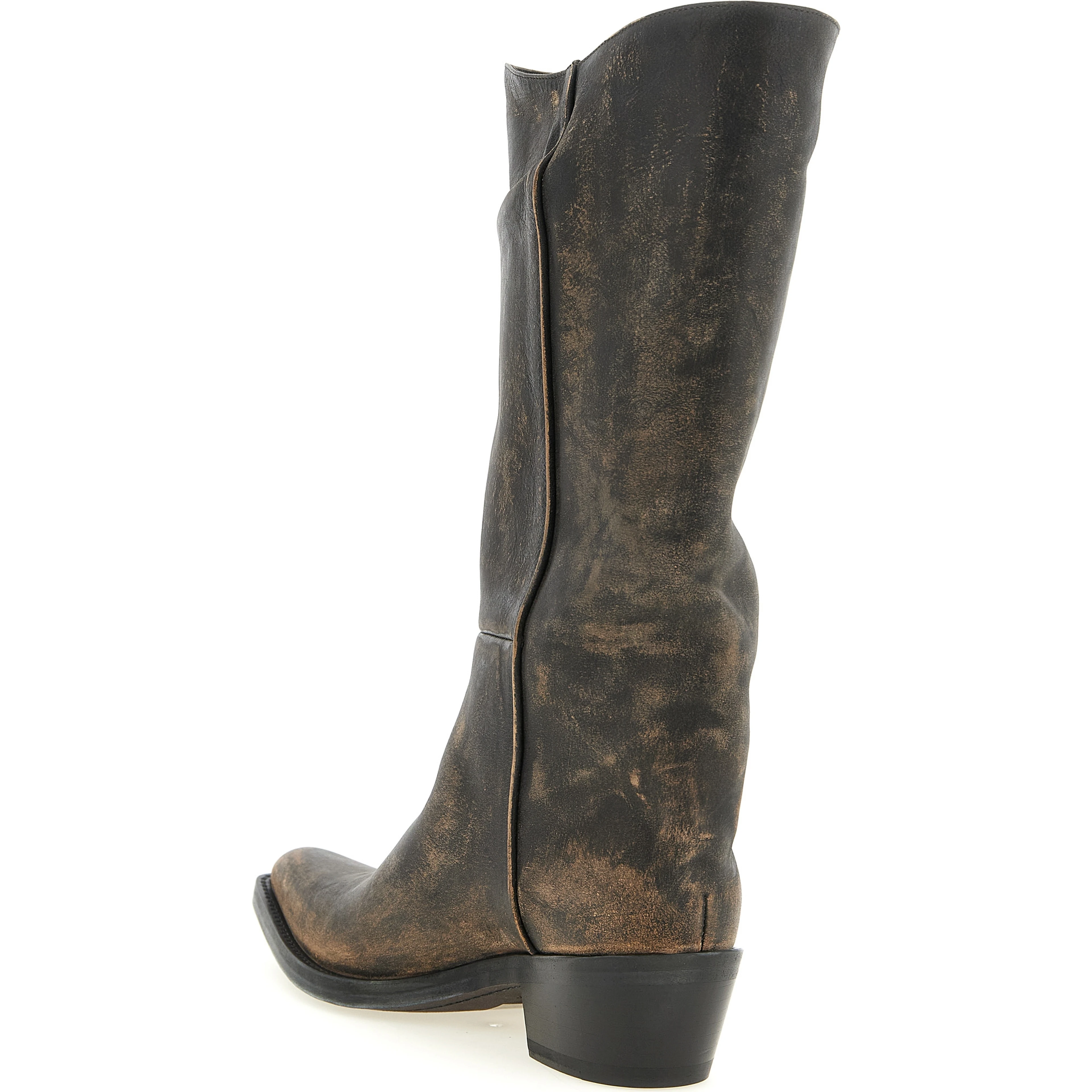 Brown Calfskin Chelsea Boots