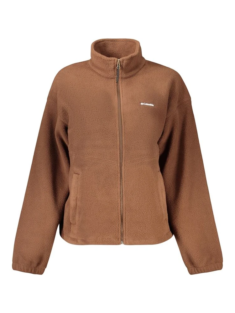 Brown Polyester Women's Sweatshirt