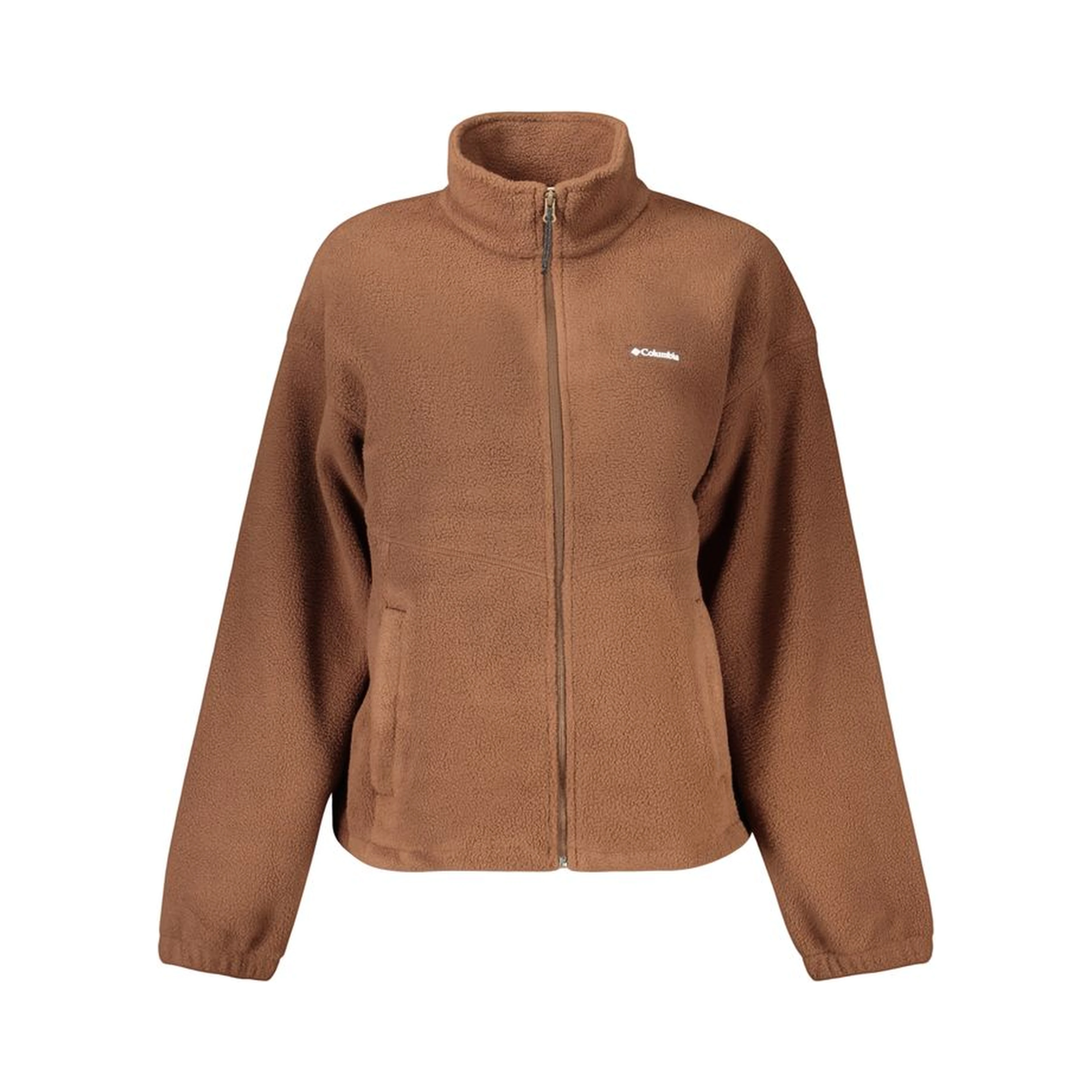 Brown Polyester Women's Sweatshirt