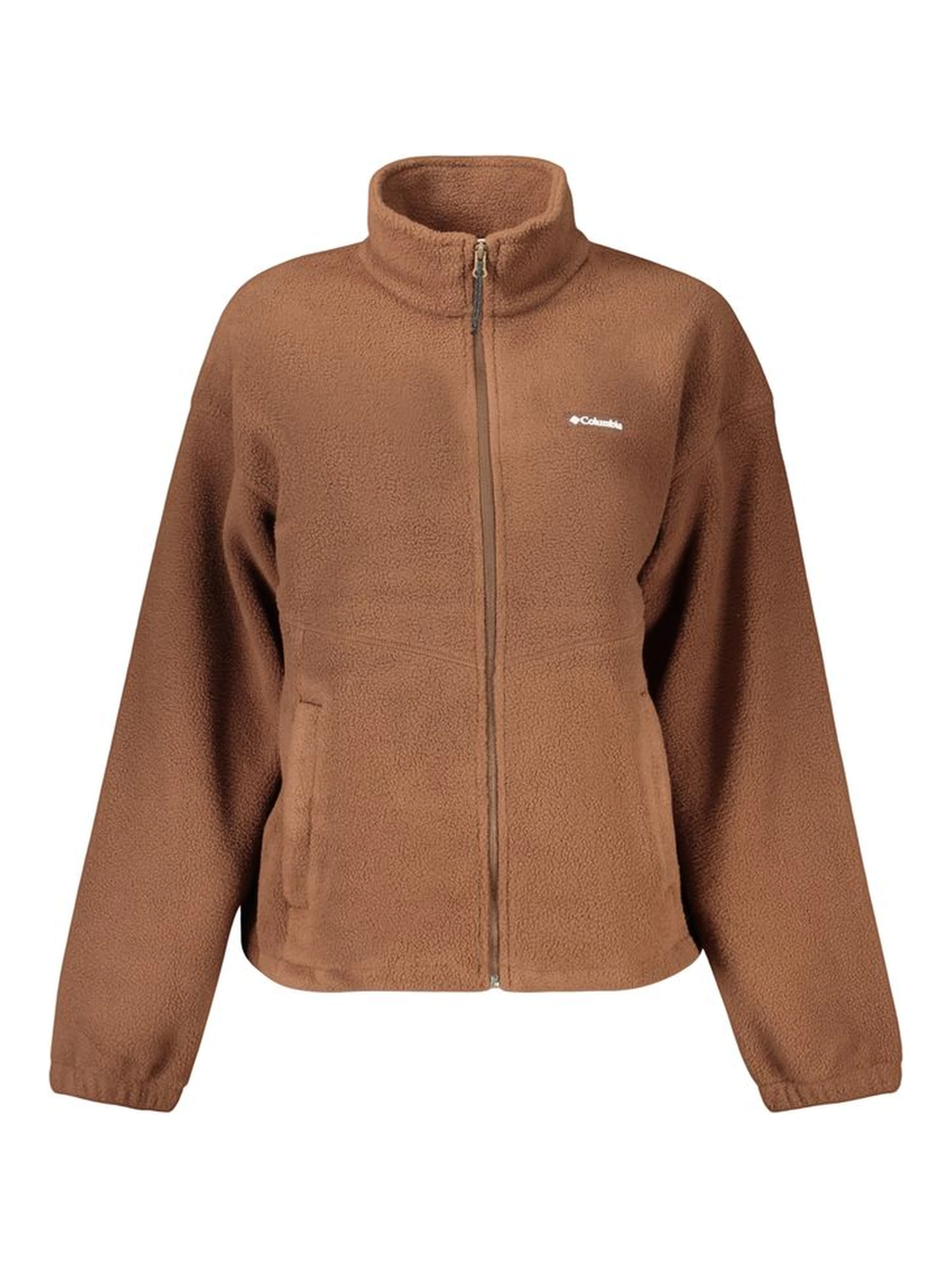 Brown Polyester Women's Sweatshirt