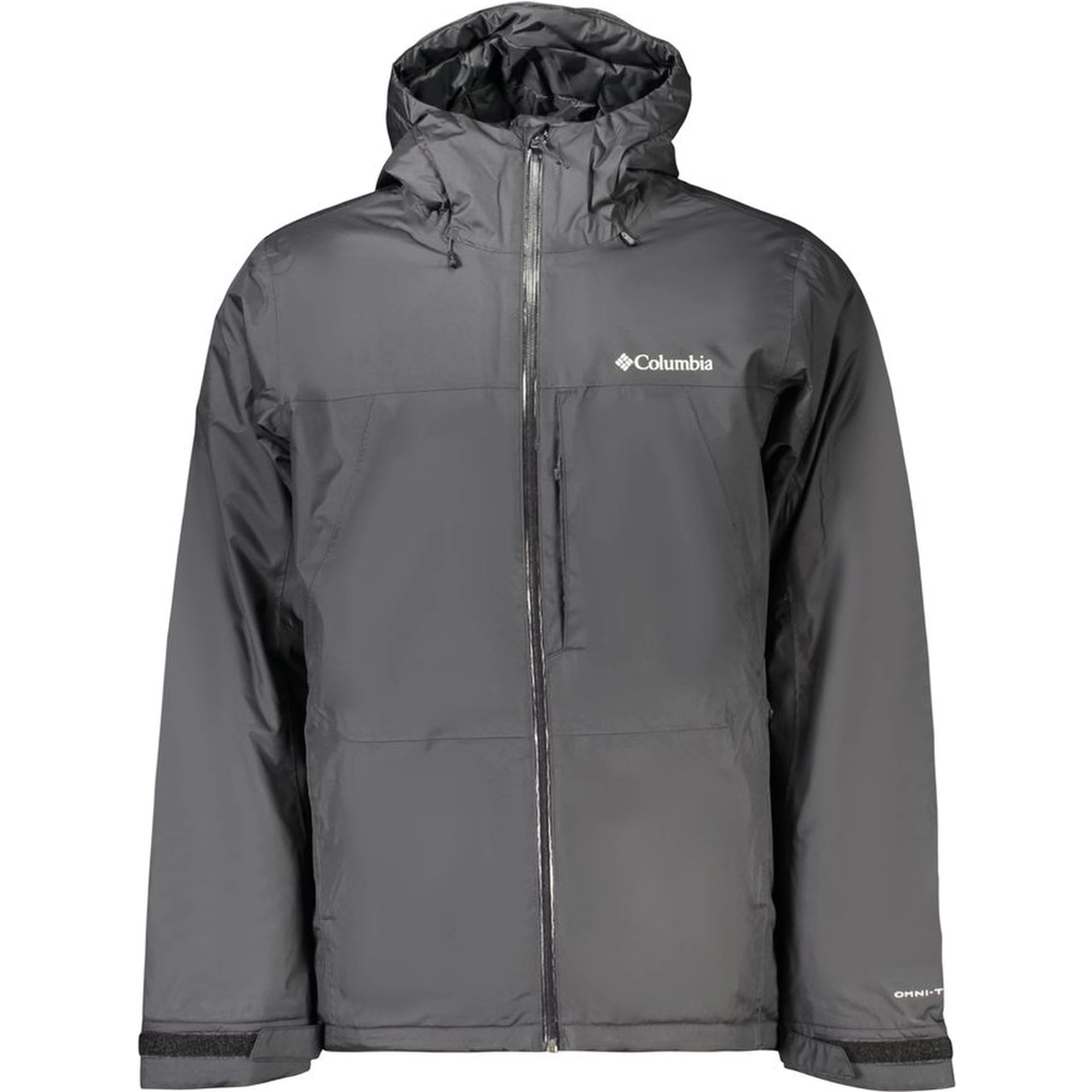 Black Polyester Men's Jacket