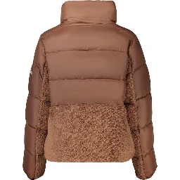 Brown Polyester Women's Jacket