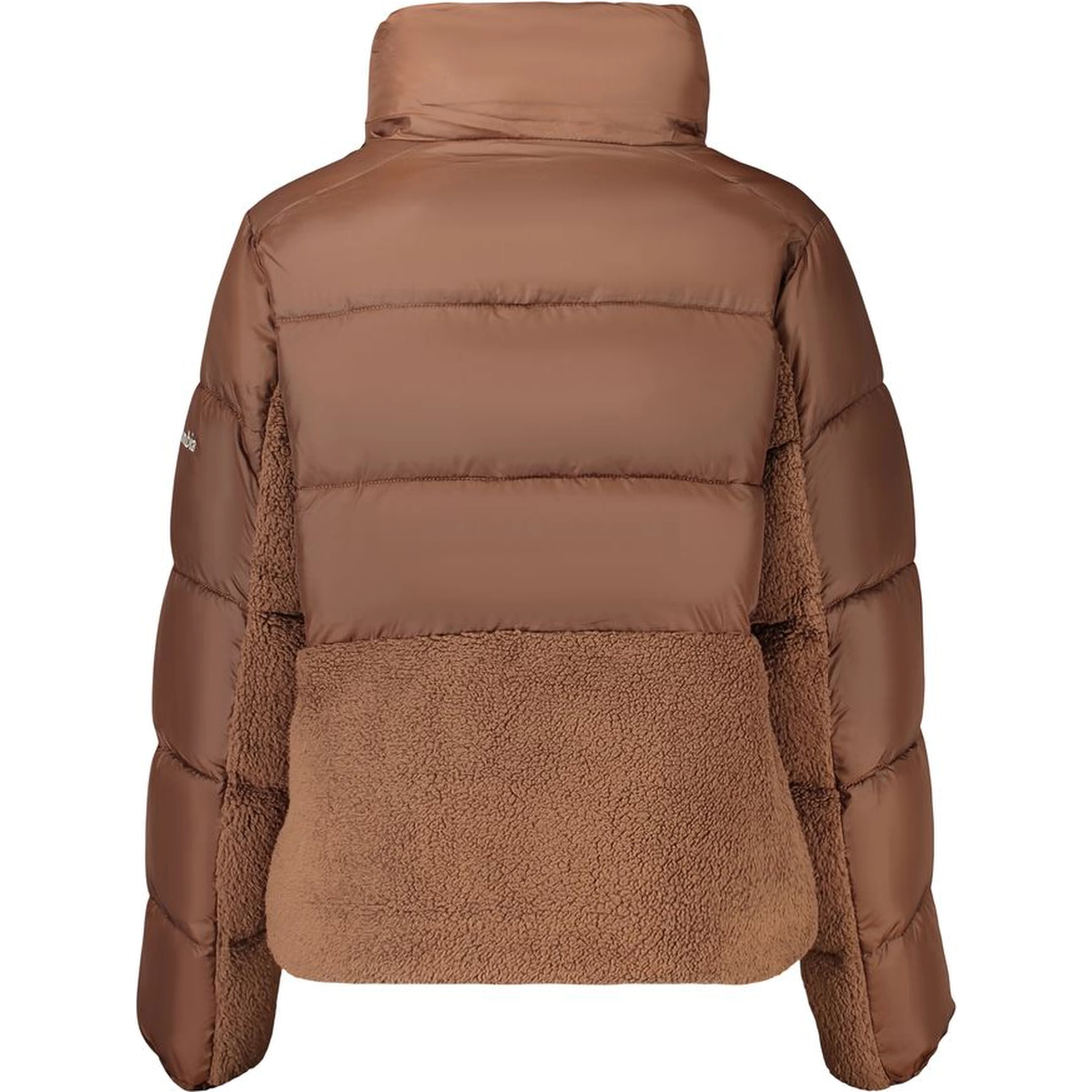 Brown Polyester Women's Jacket