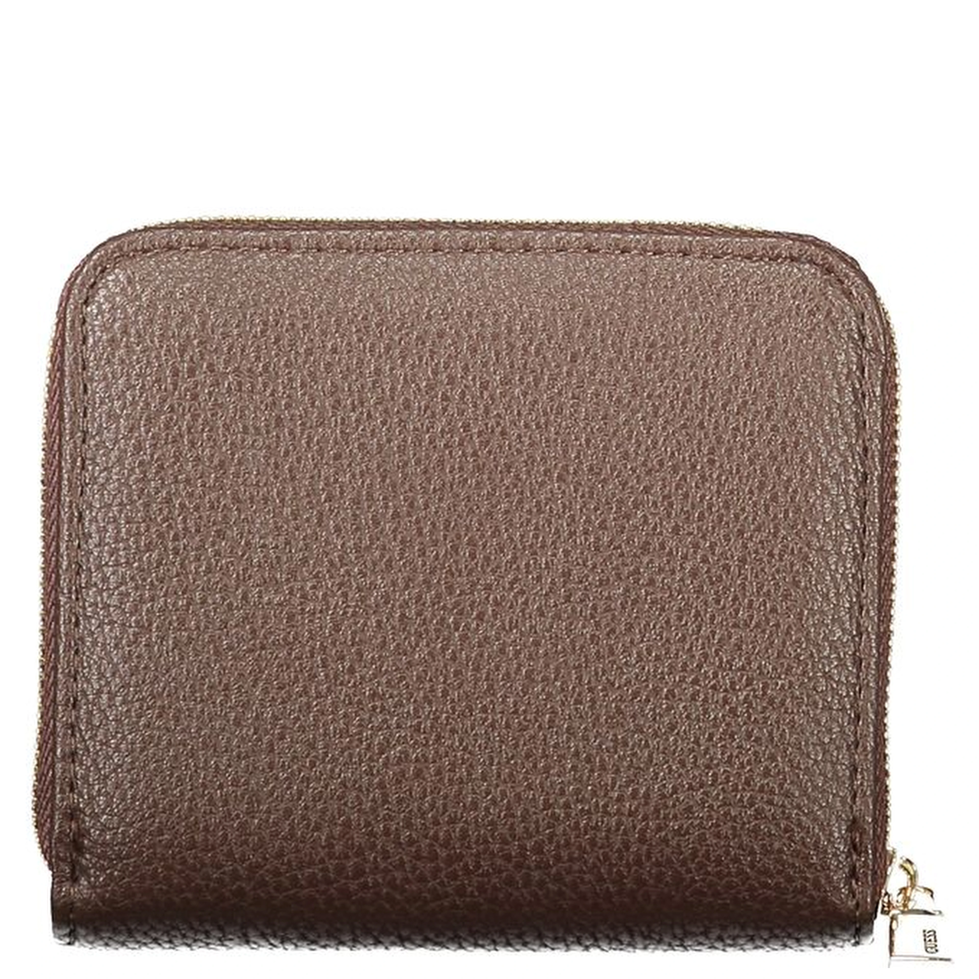 Brown Polyurethane Women's Wallet