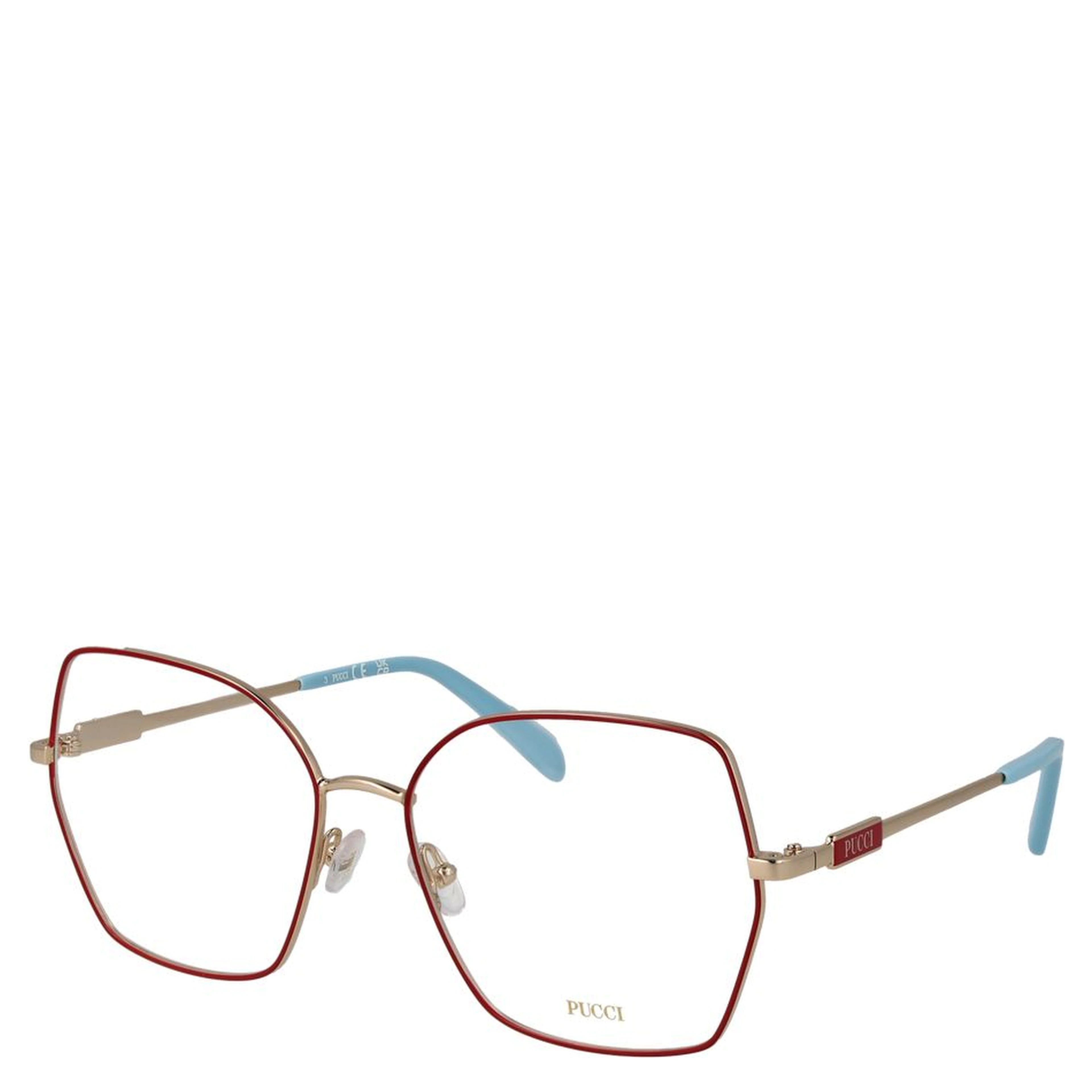 Red Metal Glasses (Frames)