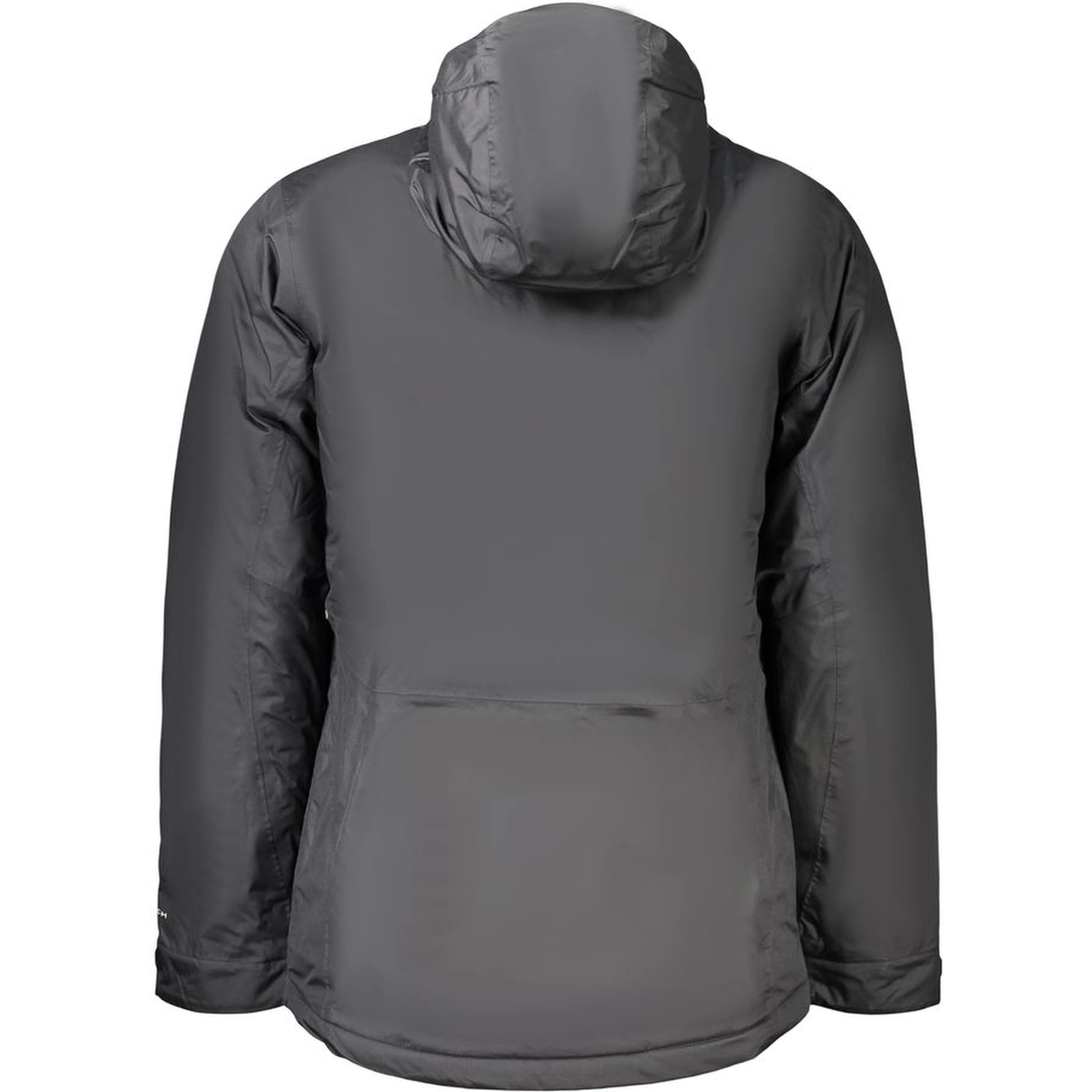 Black Polyester Men's Jacket
