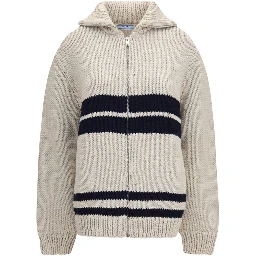 Beige Wool Oves Aries Cardigan