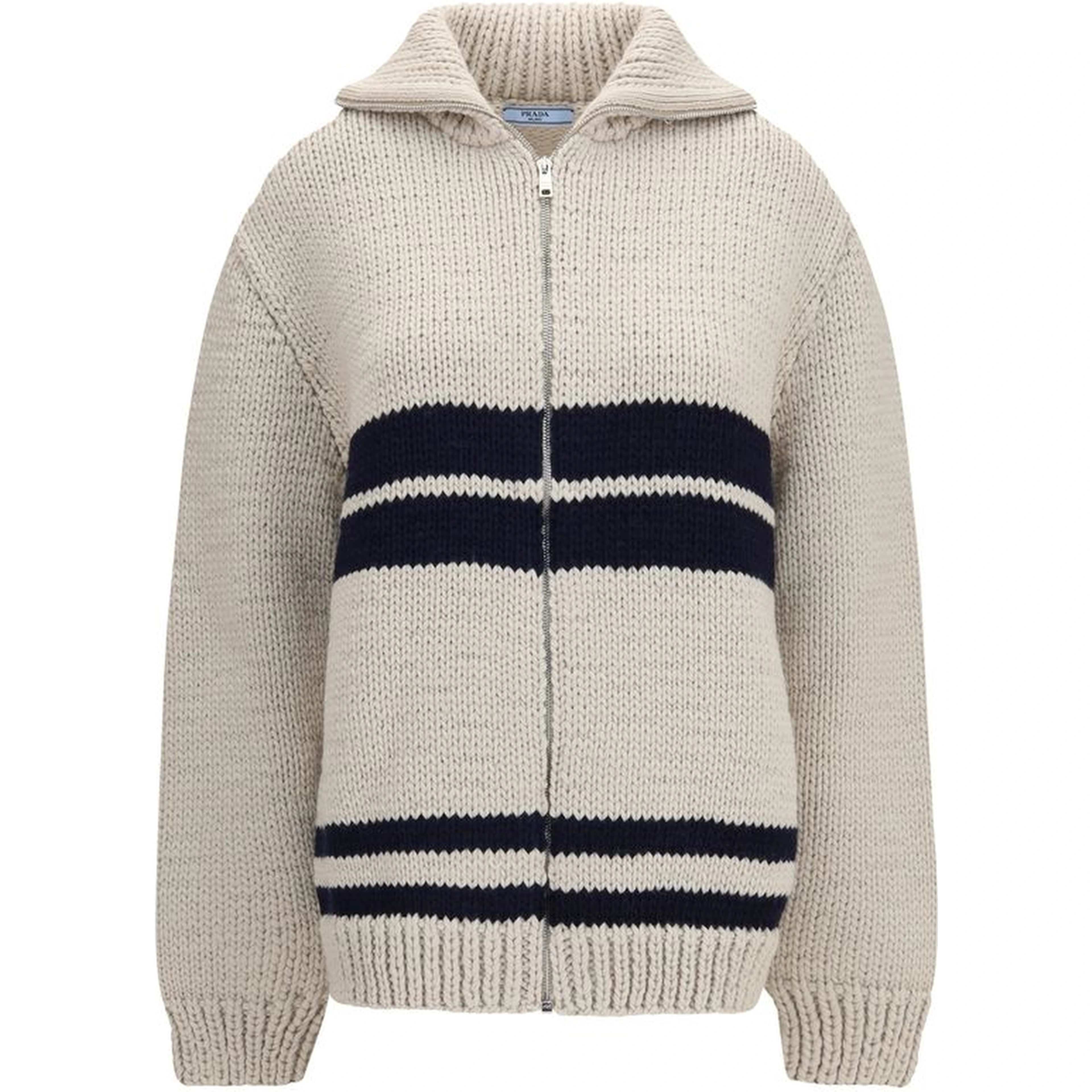 Beige Wool Oves Aries Cardigan