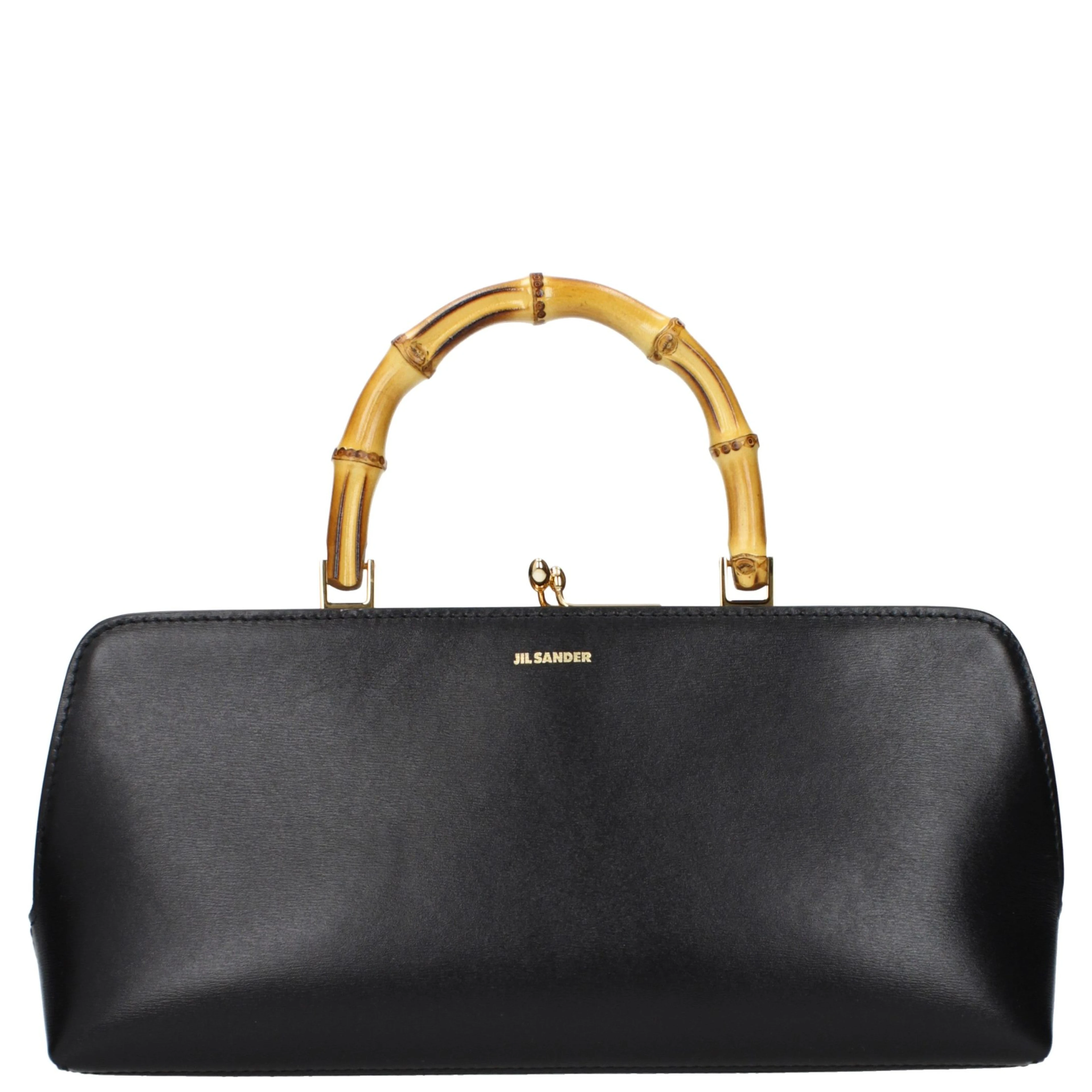 Black Leather Handbag