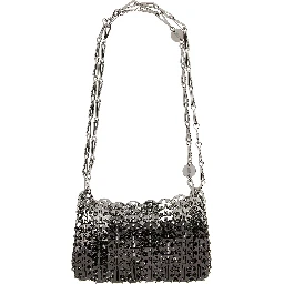 Silver Stainless Steel Shoulder Bag