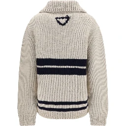 Beige Wool Oves Aries Cardigan