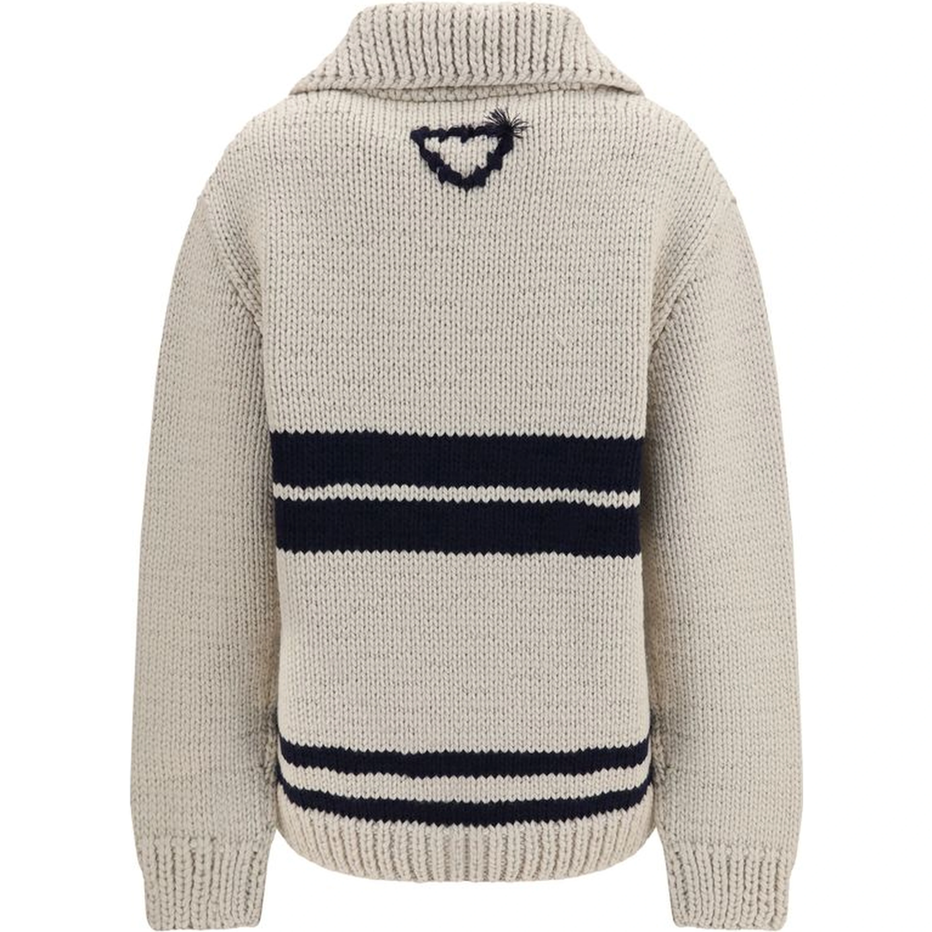 Beige Wool Oves Aries Cardigan