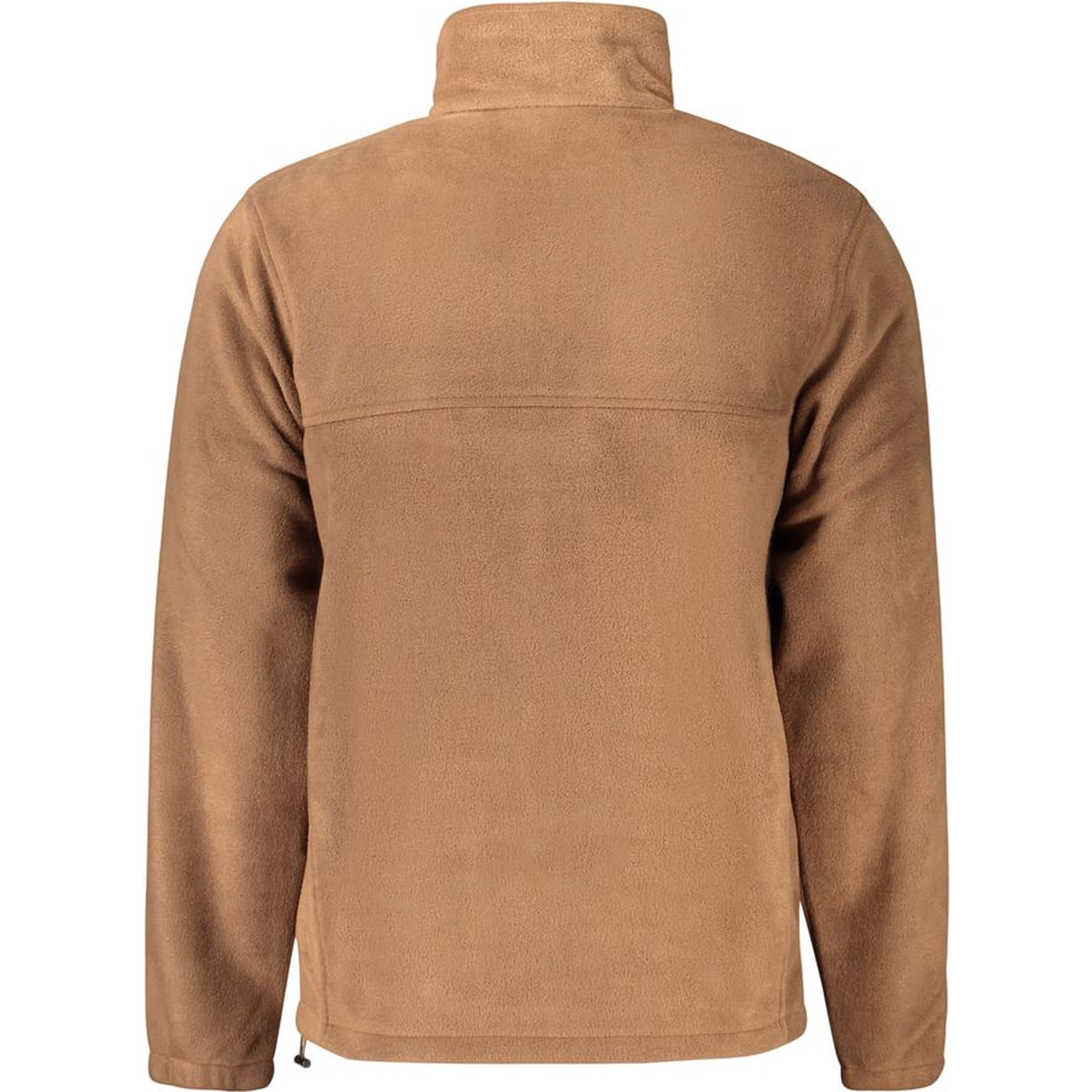 Brown Polyester Men Sweatshirt