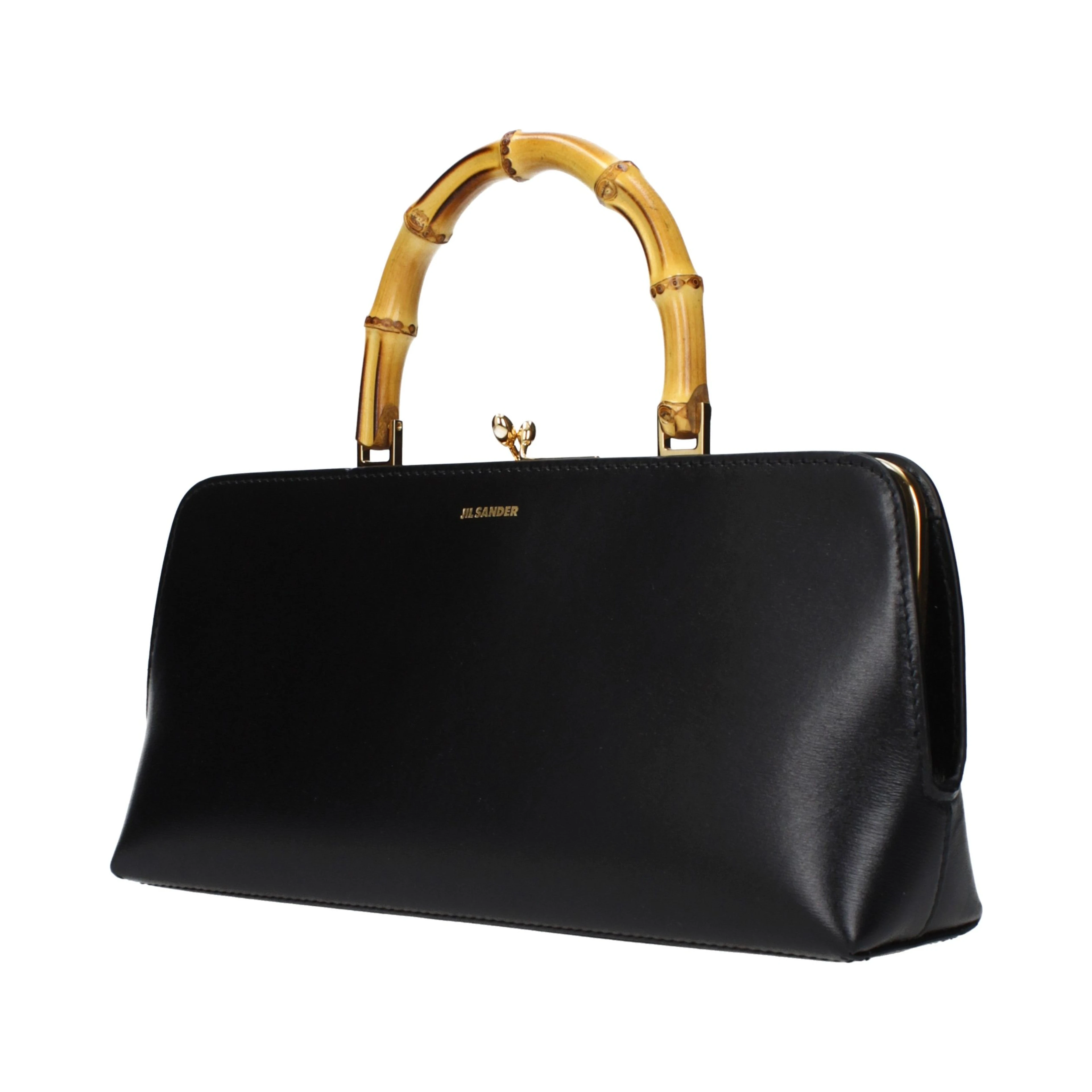Black Leather Handbag
