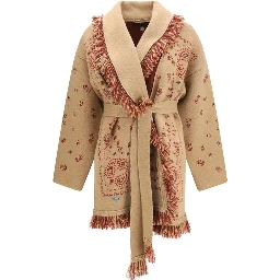 Brown Cashmere Cardigan