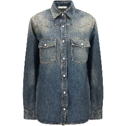 Blue Denim Shirt