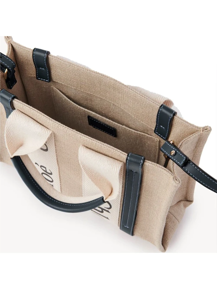 Beige Linen Tote Bag alternative