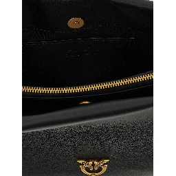 Black Calfskin Crossbody Bag