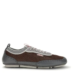 Multicolor Calf Leather Bos Taurus Athletic Sneakers