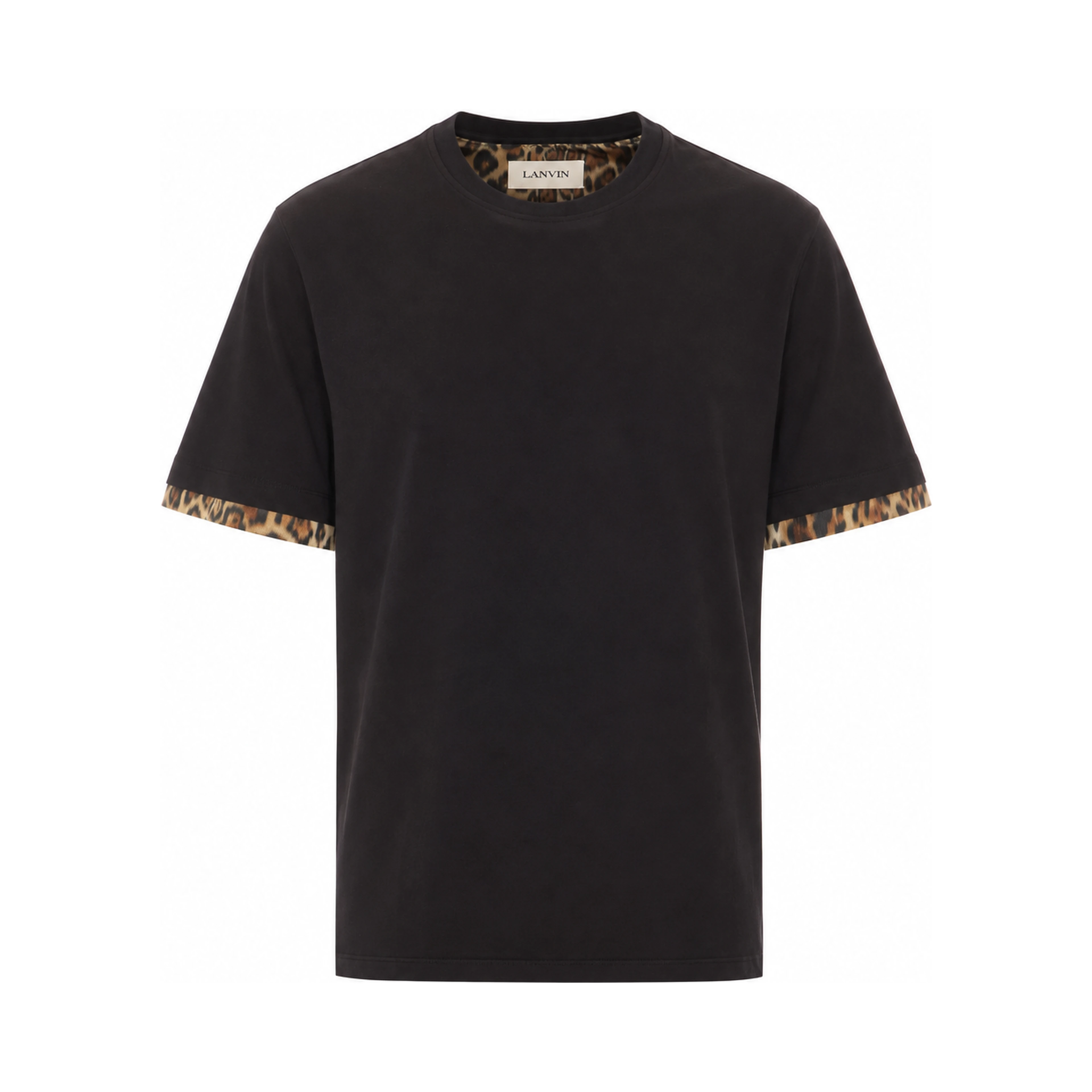 Lanvin T-shirts and Polos Black