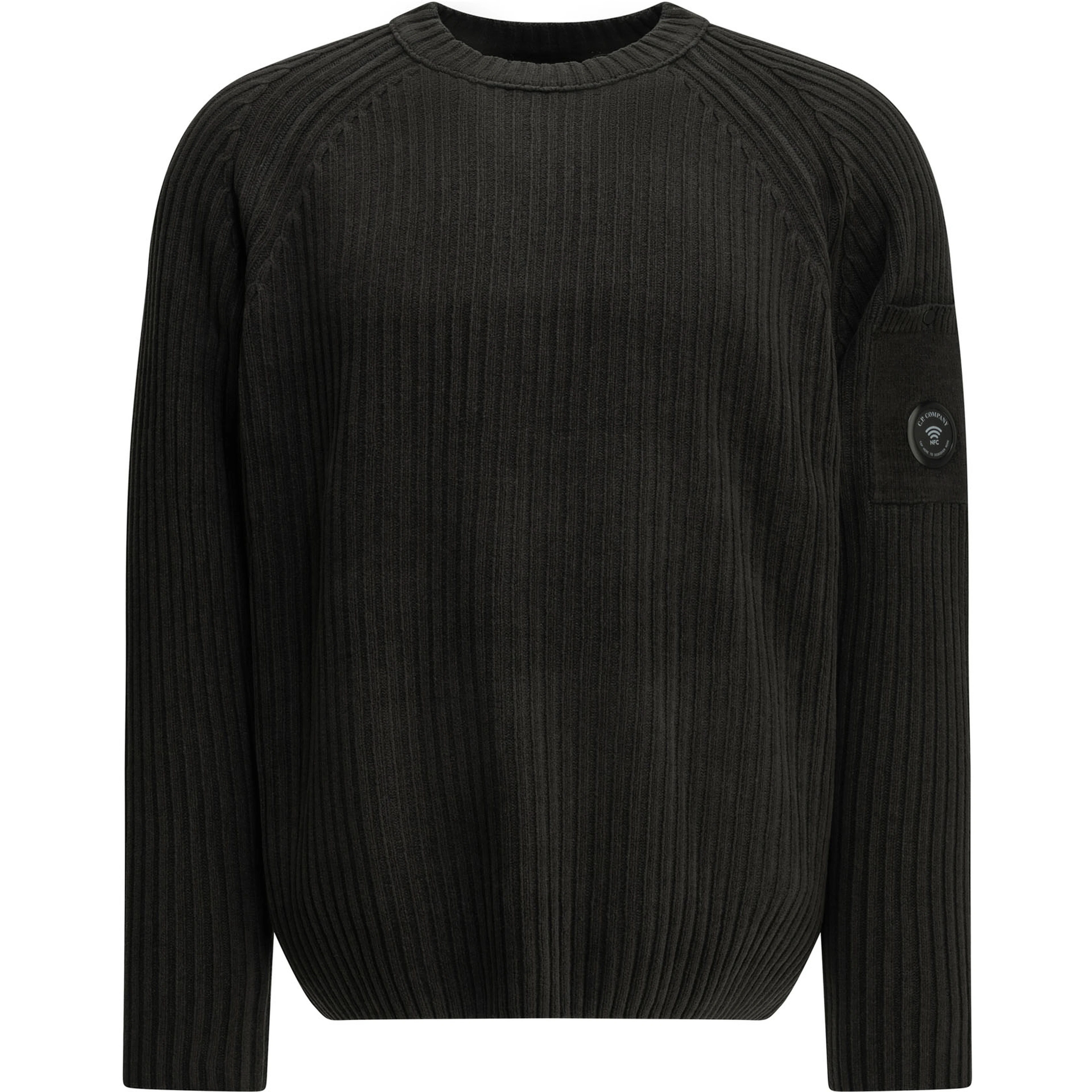 Crewneck sweater with logo