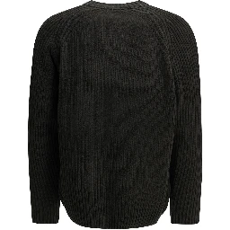 Crewneck sweater with logo