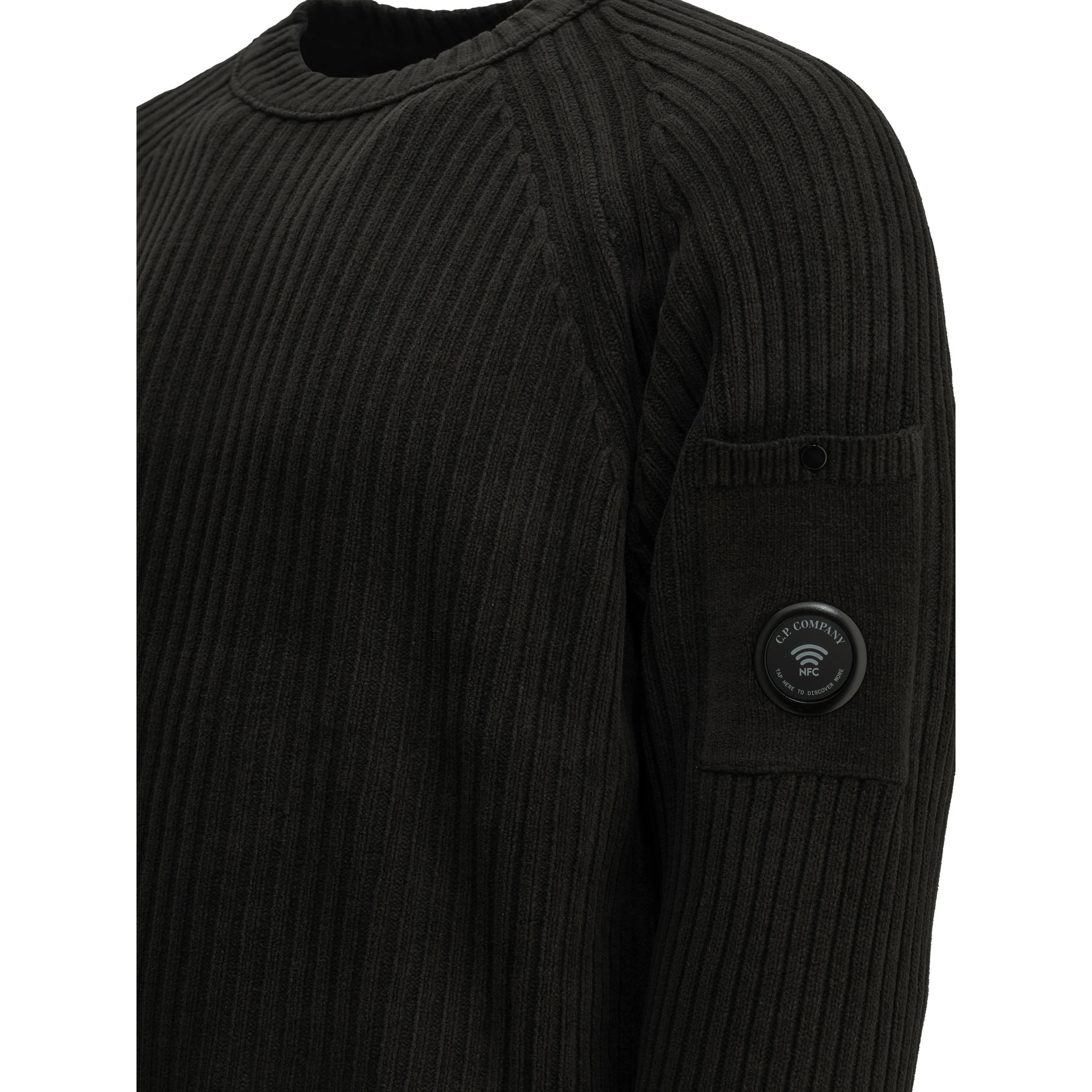 Crewneck sweater with logo