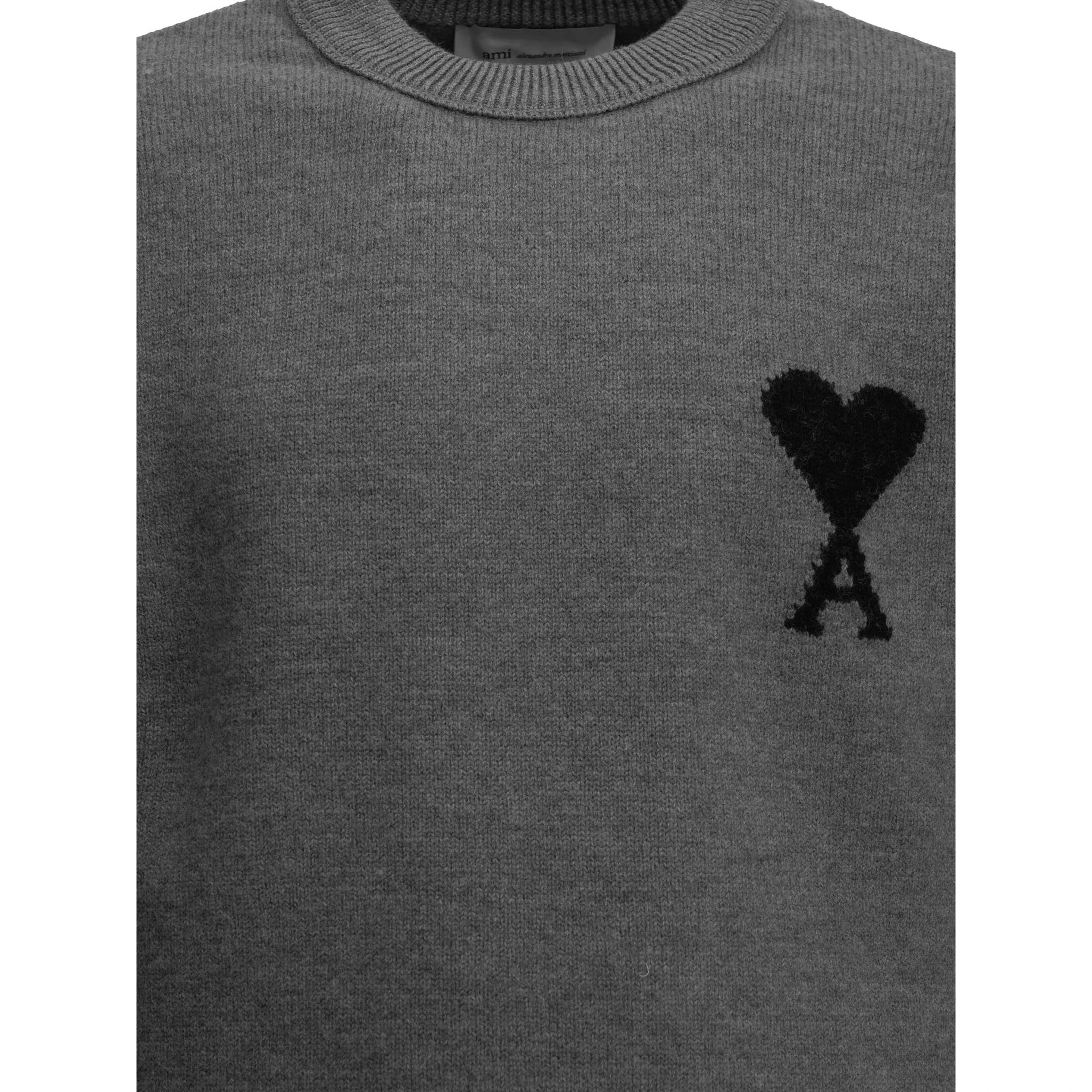 "Ami de Coeur" Crew-Neck Sweater