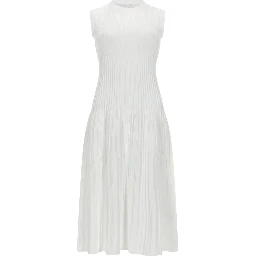 VISCOSE CREPE YARN DRESS