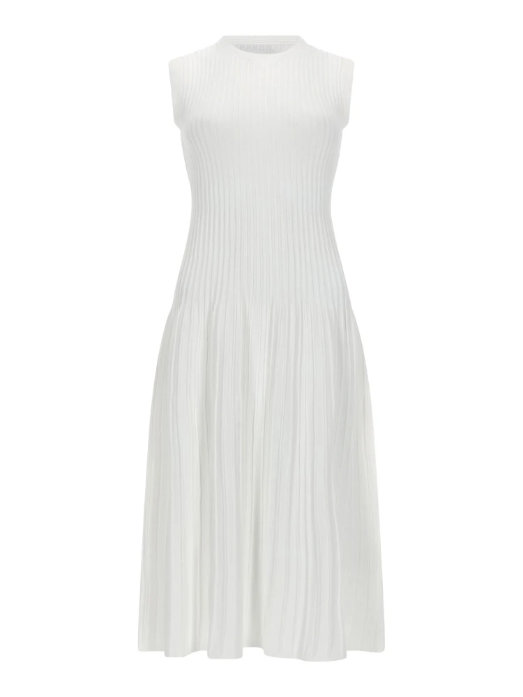 VISCOSE CREPE YARN DRESS
