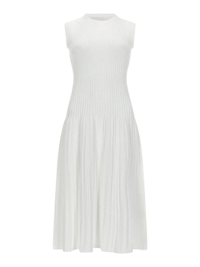 VISCOSE CREPE YARN DRESS