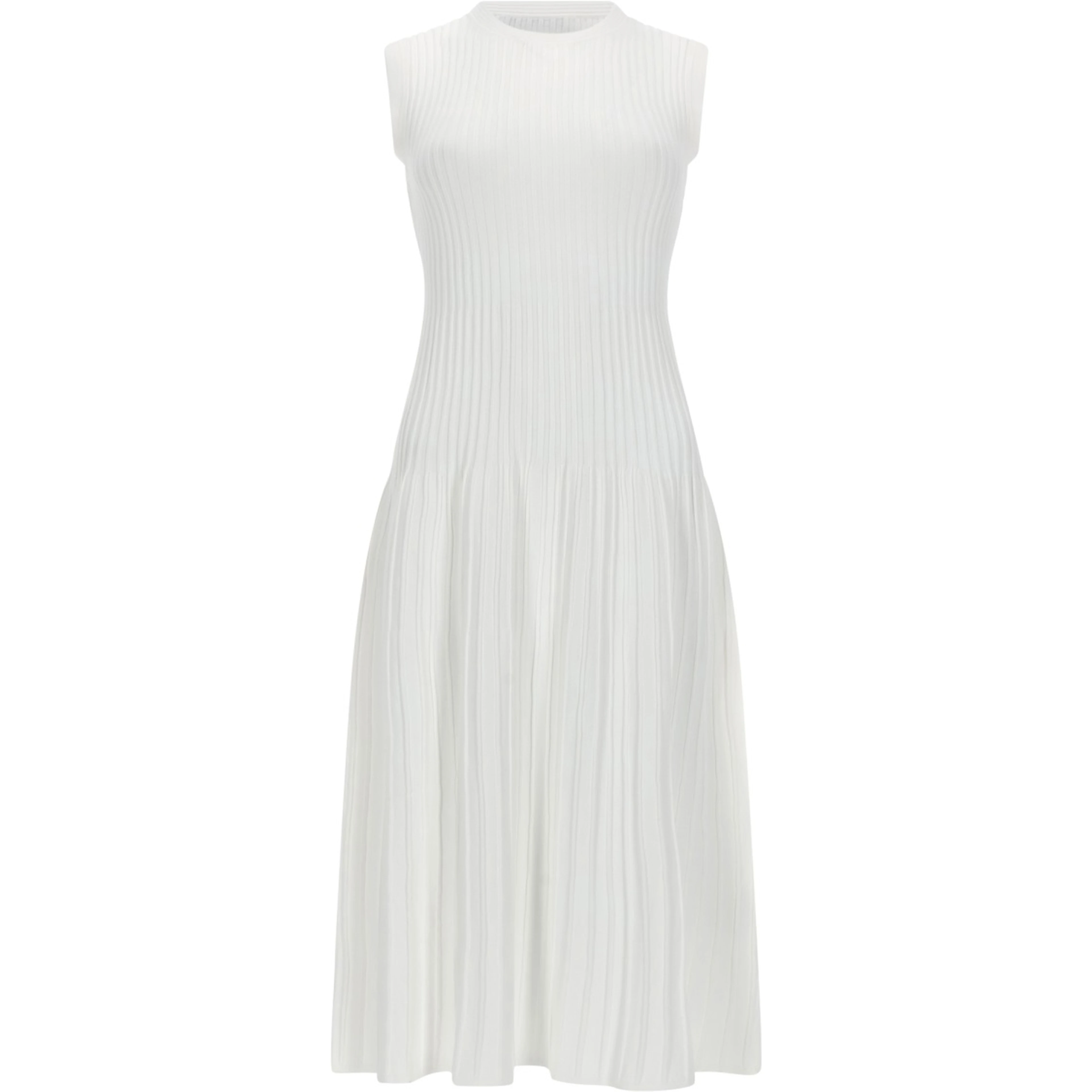 VISCOSE CREPE YARN DRESS