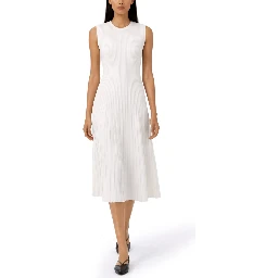 VISCOSE CREPE YARN DRESS
