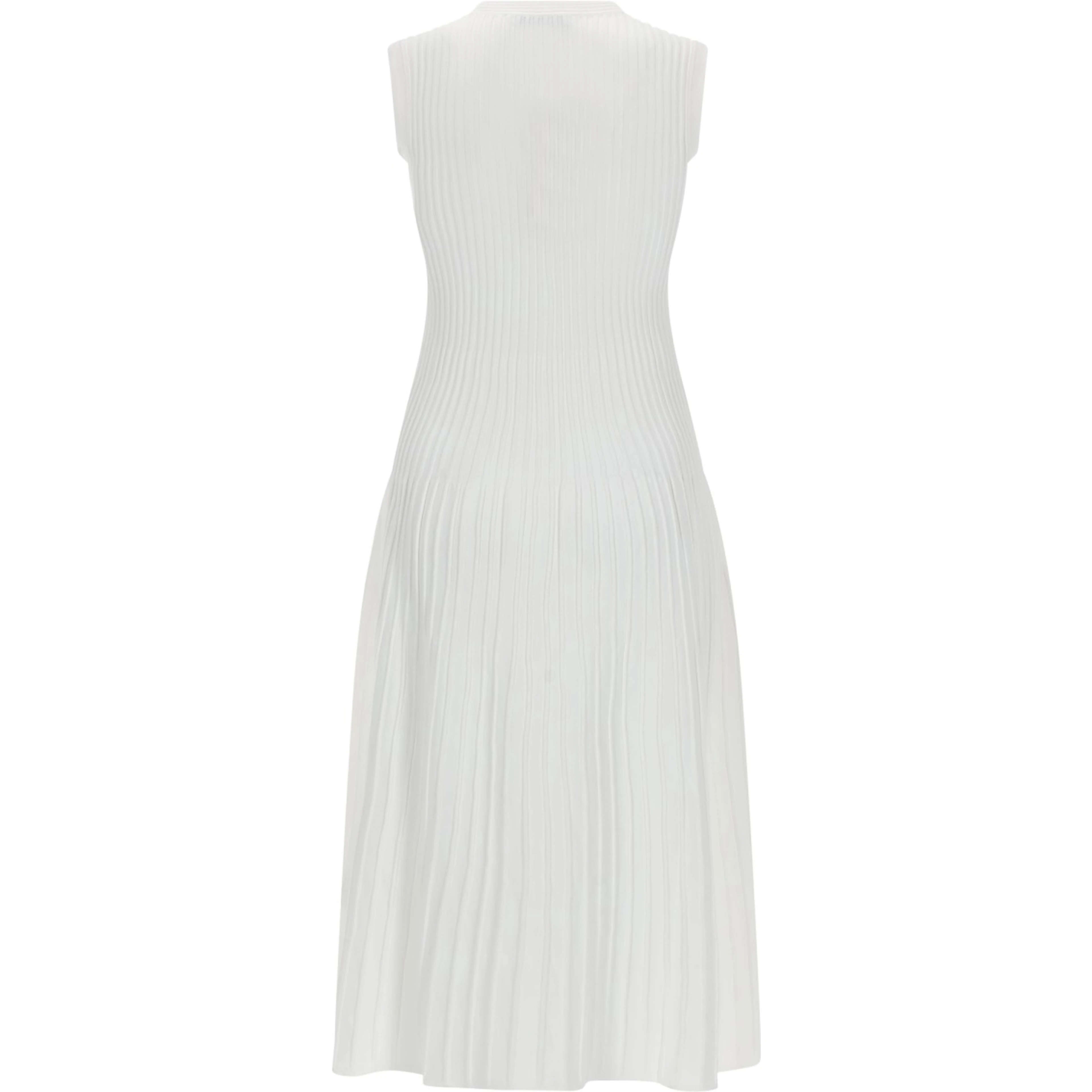 VISCOSE CREPE YARN DRESS
