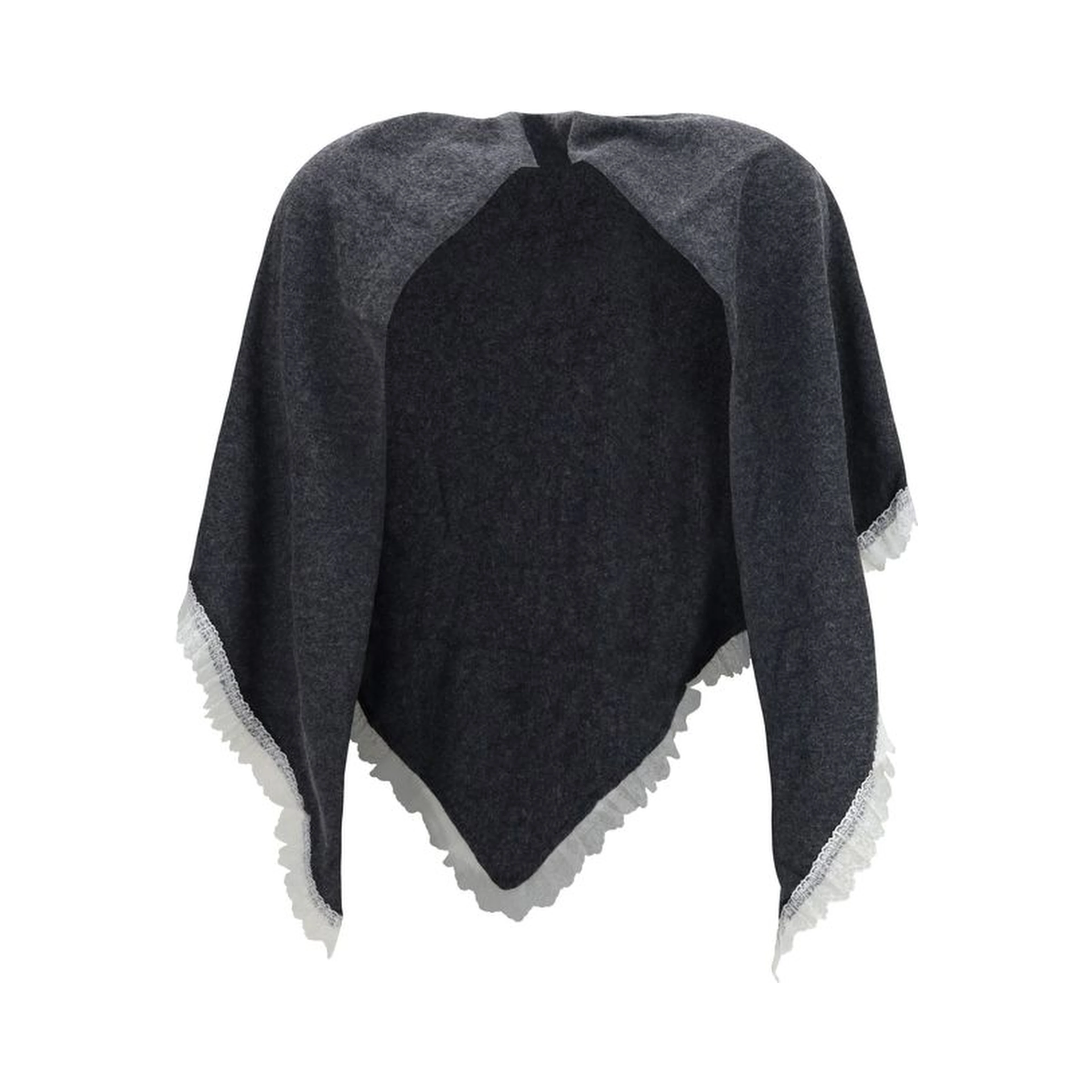 Gray Wool Oves Aries Scarf