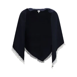 Black Wool Oves Aries Scarf