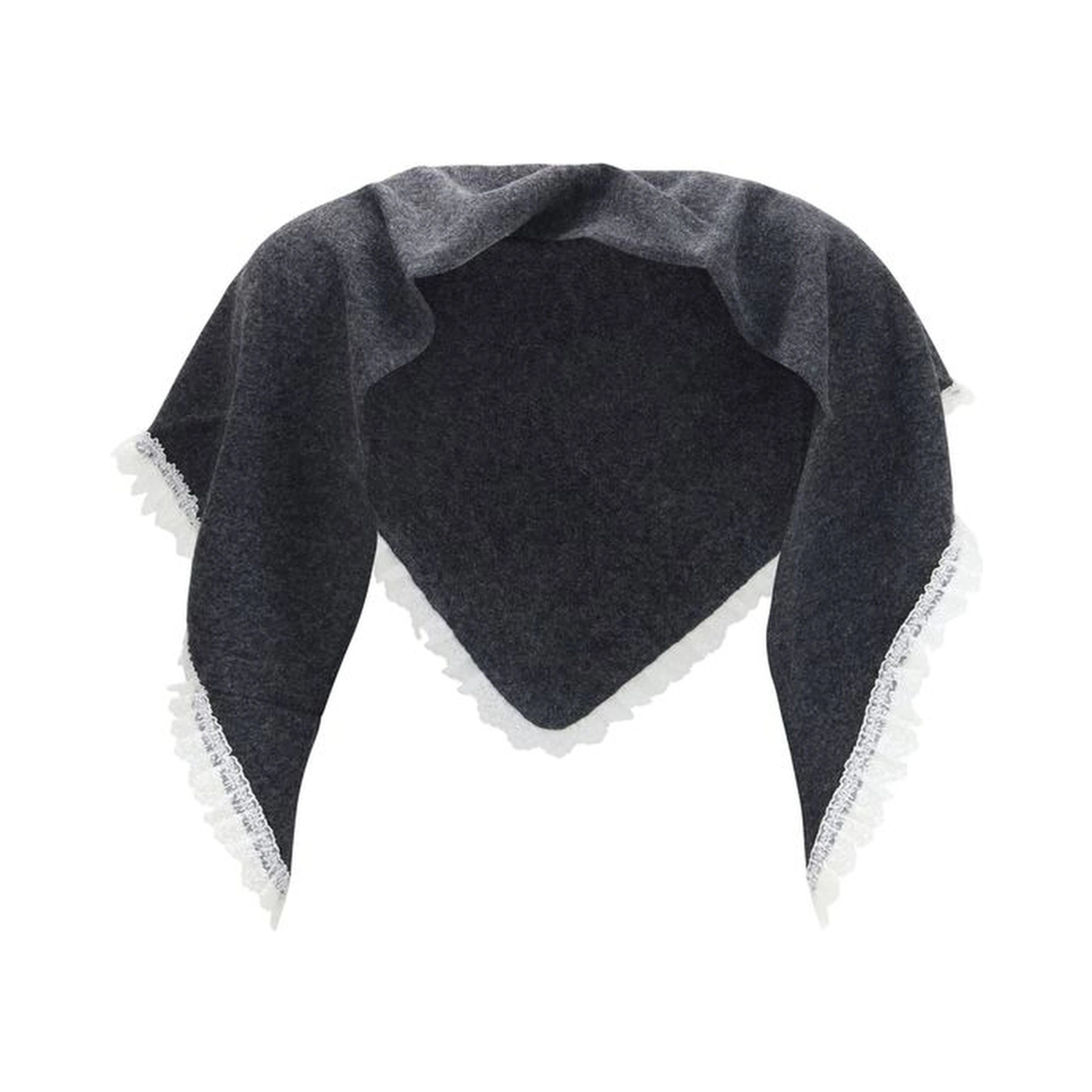 Gray Wool Oves Aries Scarf